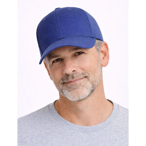 Men’s Pacific Headwear Brushed Cotton Twill Adjustable Cap – Royal Blue – NWOT